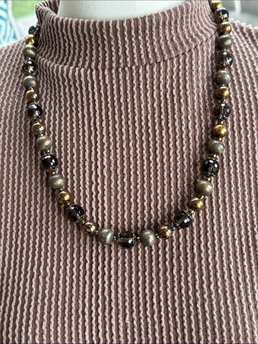 Vintage KENZO Paris 71g Heavy Italian 925 Sterling Silver Gold Vermeil Gemstone